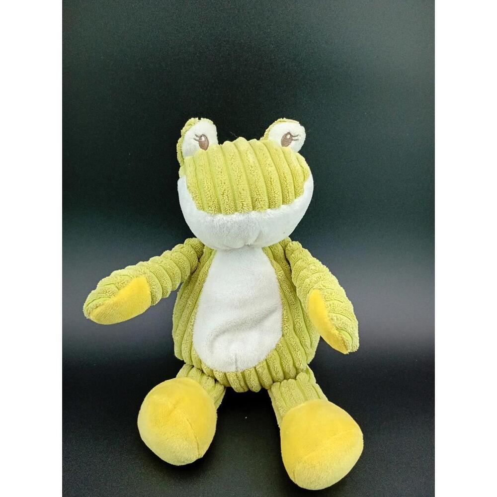 Beverly Hills Teddy Bear 11'' Green Frog Plush Stuffed Animal Toy/Grenouille